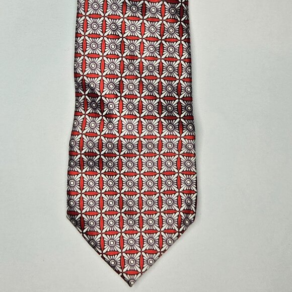 VALENTINO Men's Printed Silk Tie - Picture 1 of 7